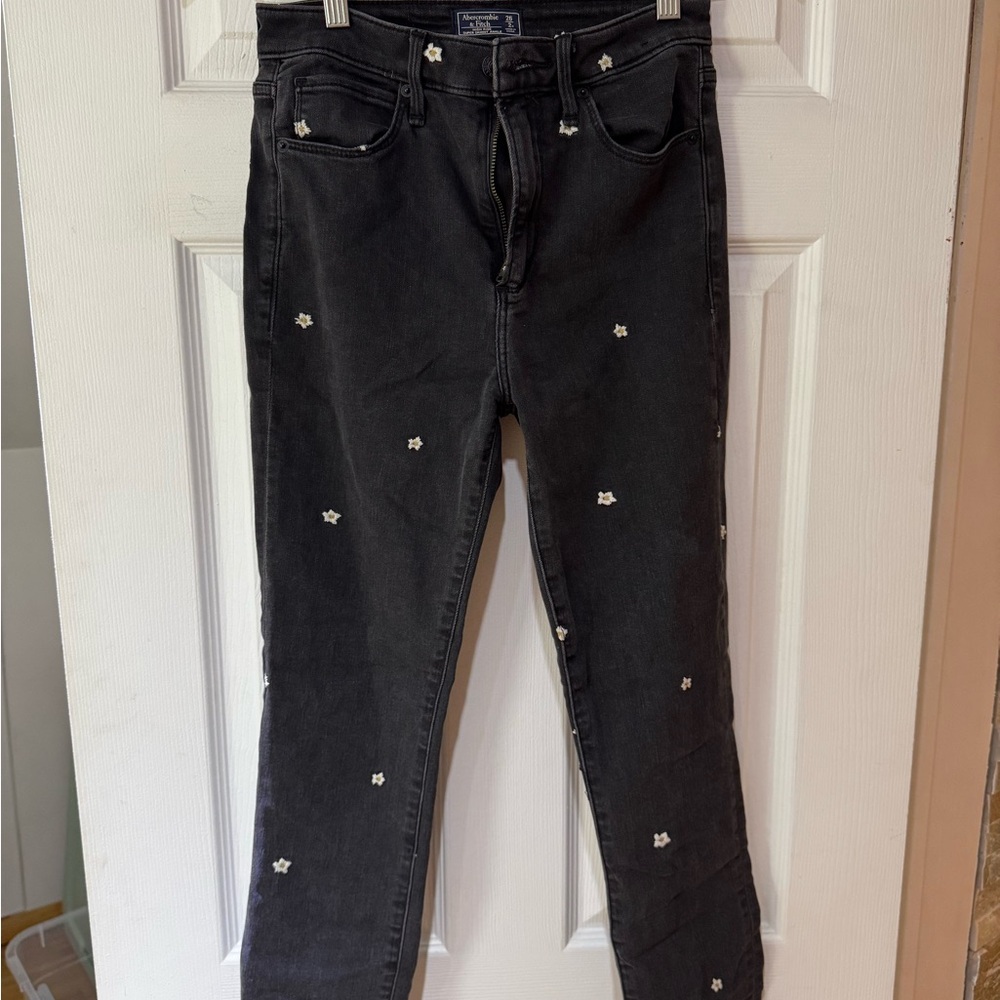 Abercrombie & Fitch Black Skinny Jeans